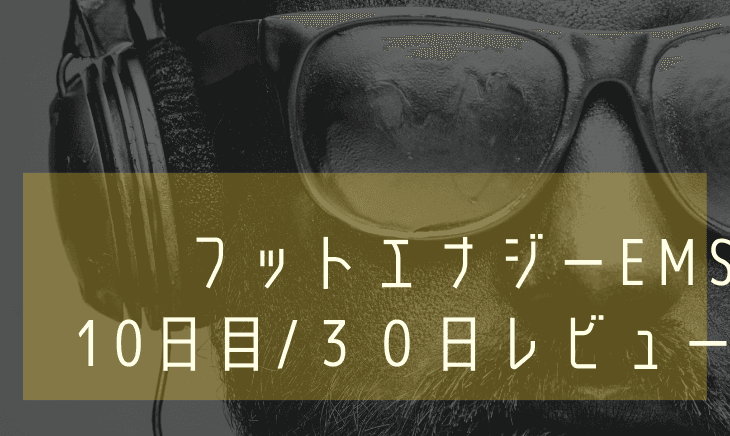 【10日目】フットエナジー30日間生活!定量的に効果を示すには?