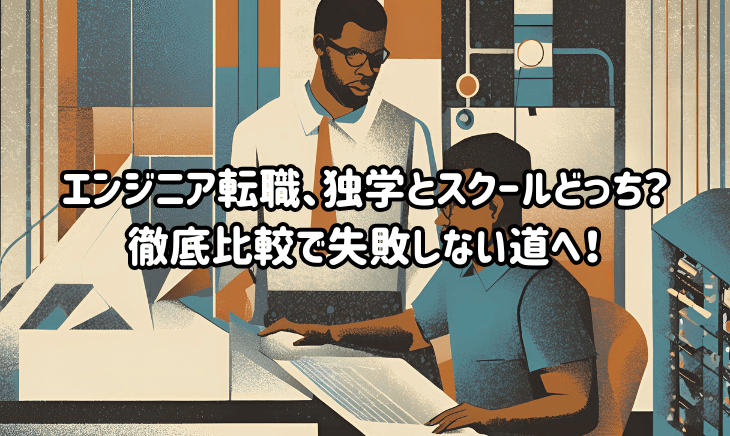 エンジニア転職、独学とスクールどっち?徹底比較で失敗しない道へ!